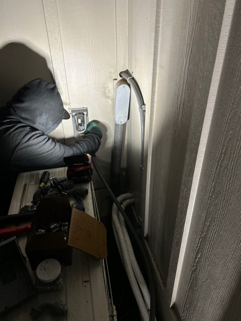 Electric Repair Service Being Provided After Hours By Melby Electric