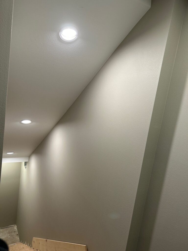 Basement Staircase Lighting Installation Marysville - Melby Electric