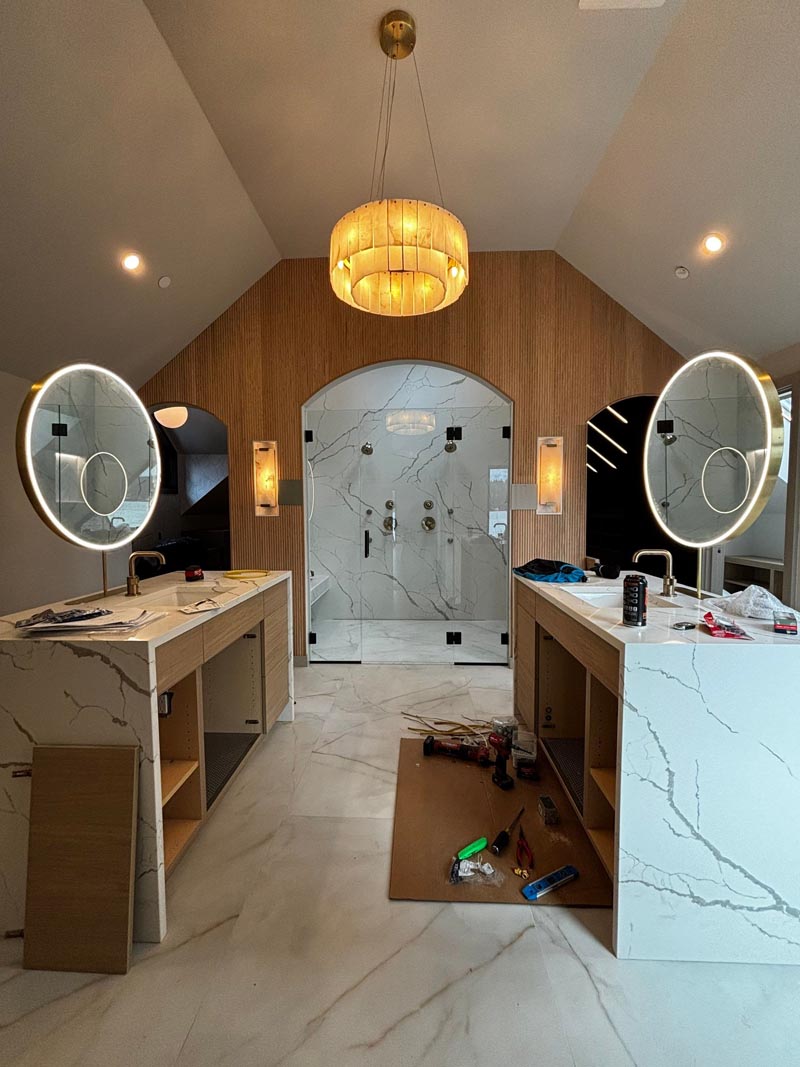 Bathroom Lighting Fixture Installation Marysville Melby Electric