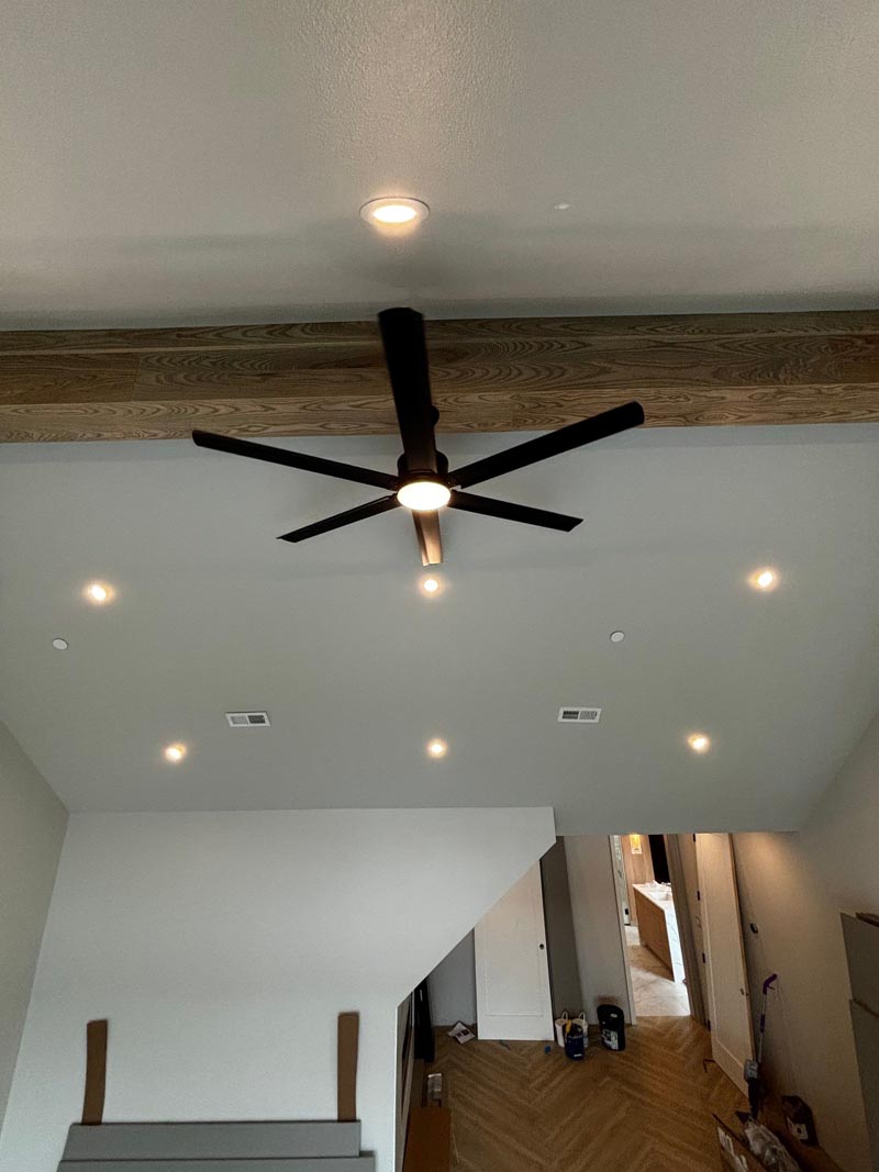 Modern Ceiling Fan Installation Melby Electric