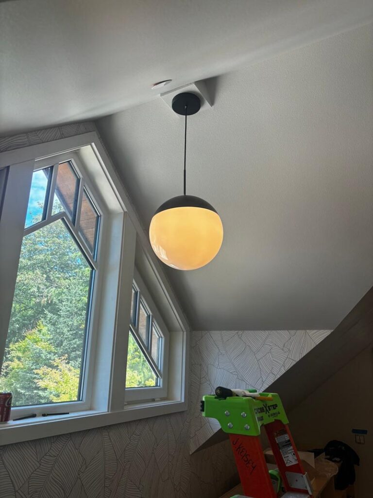Pendant lighting installation Marysville - Melby Electric
