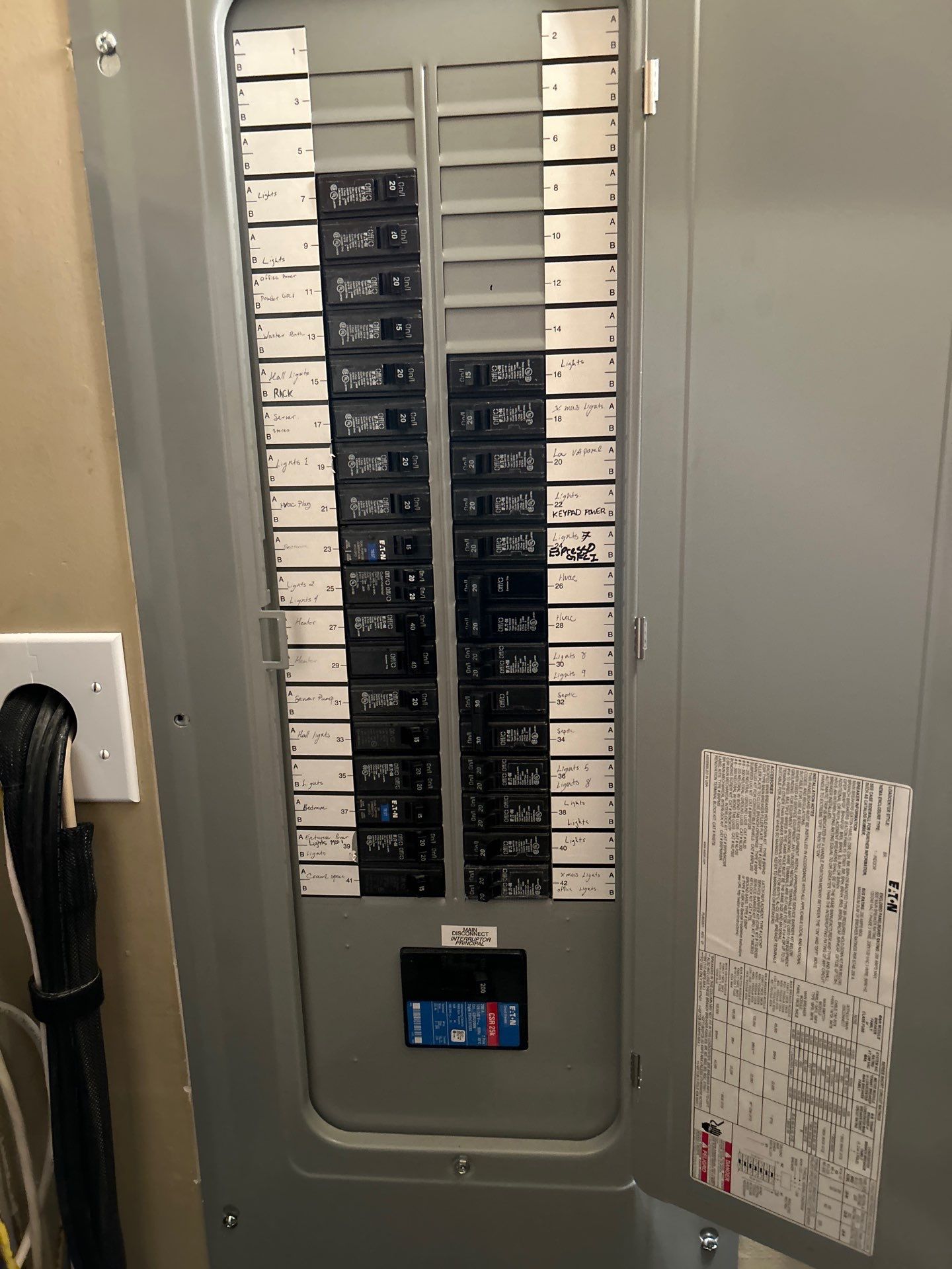 Appliance Circuit Installation Melby Electric