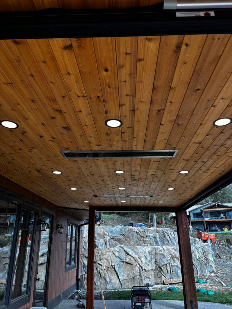 Patio Lighting Installation Melby Electric