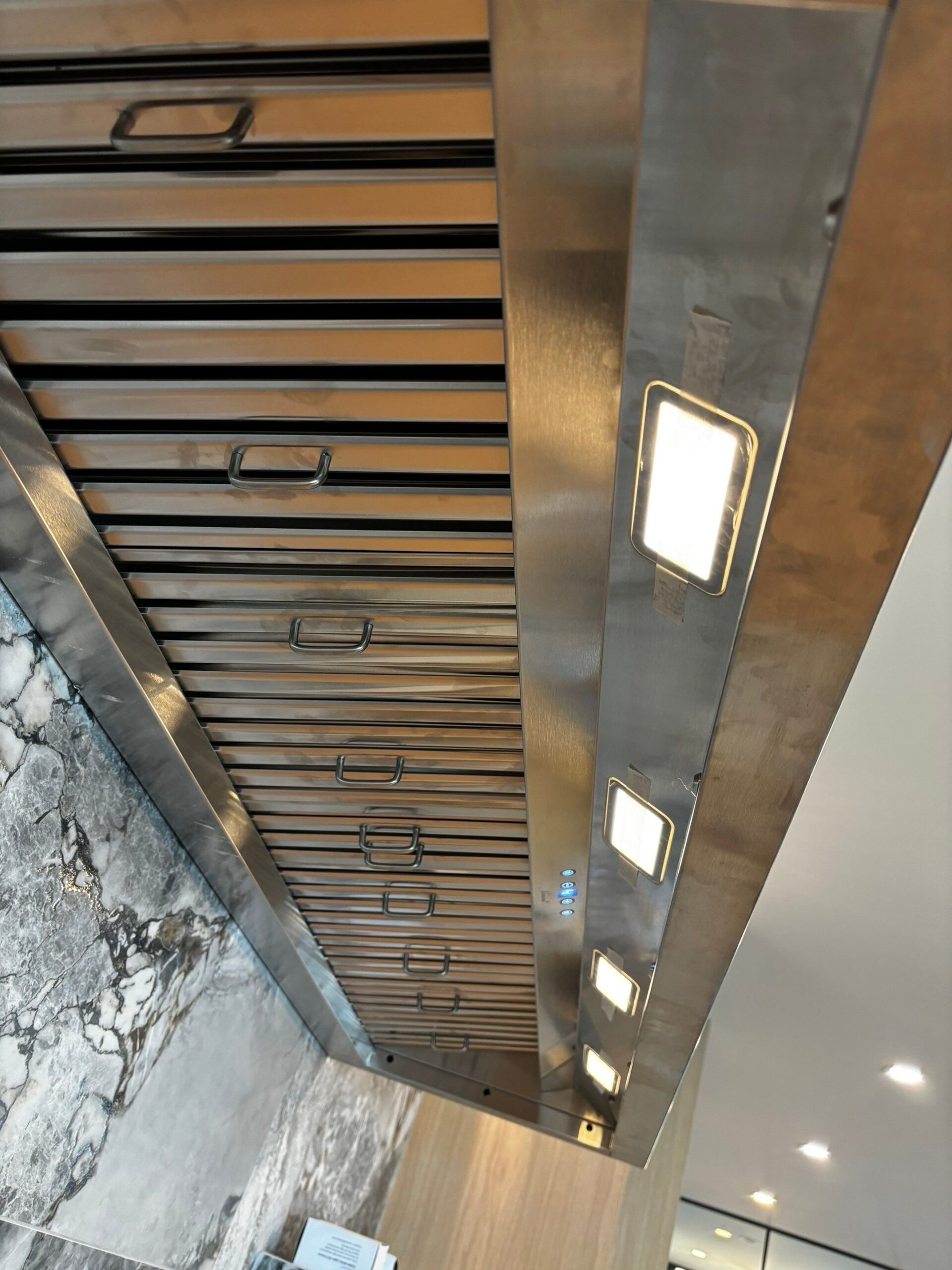 Exhaust fan and kitchen hood installation for a residential home with Melby Electric