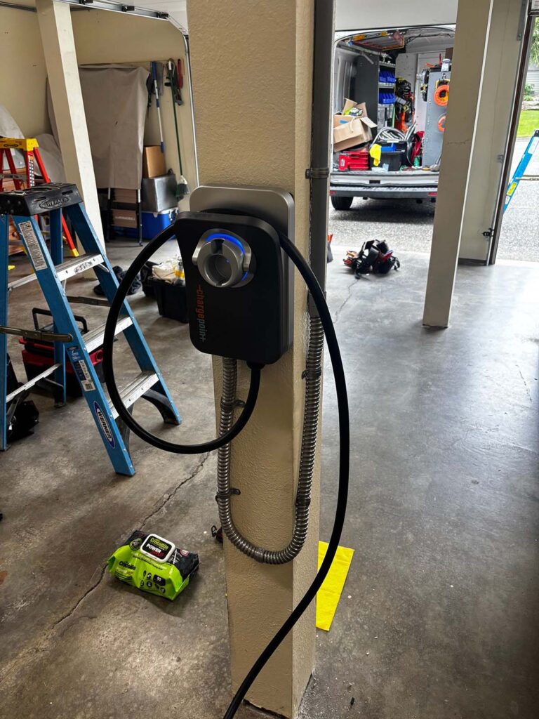 EV Station Installed By Melby Electric